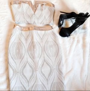 Guess two piece outfit size S and M